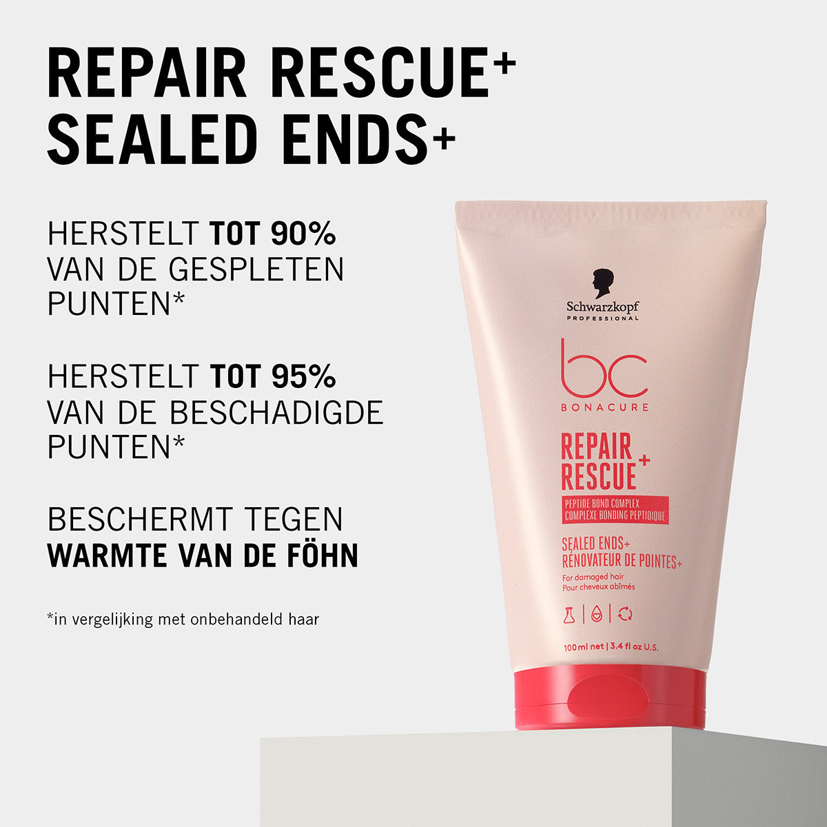 Schwarzkopf BC CP Repair Rescue Sealed Ends+ 100 ml