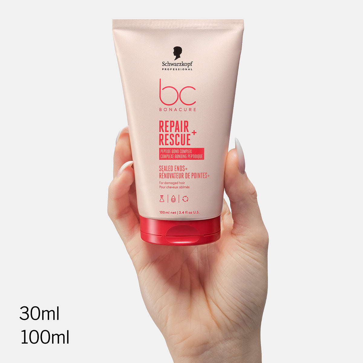 Schwarzkopf BC CP Repair Rescue Sealed Ends+ 100 ml