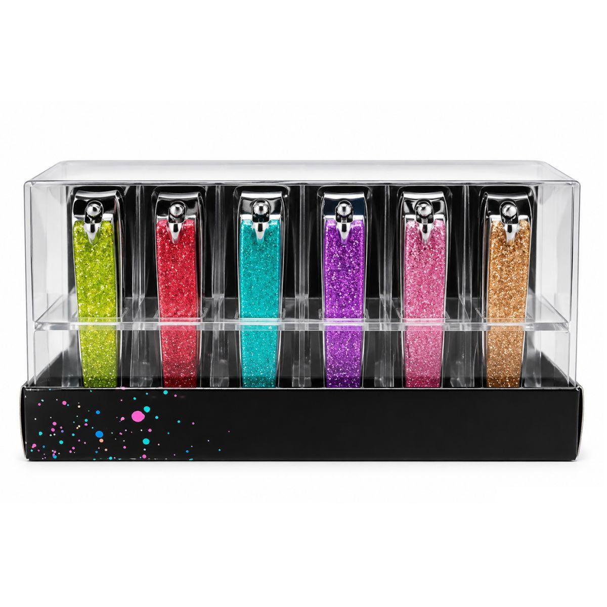 Sibel Xmas Nagelknipper Glitter Display 24st