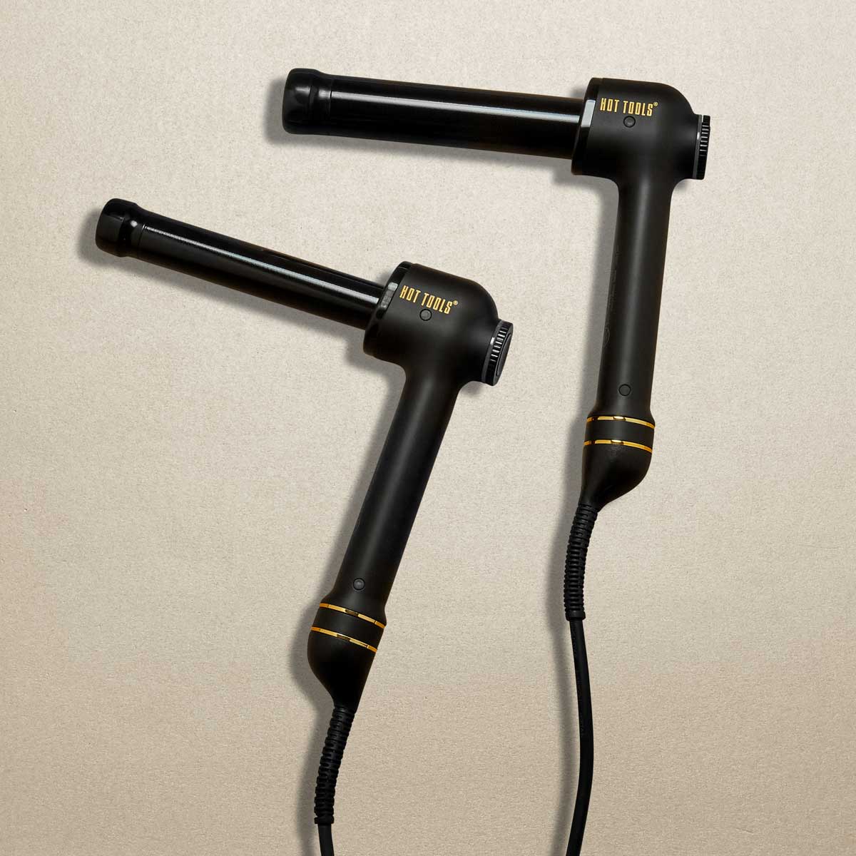 Barre à friser Hot Tools noire et or