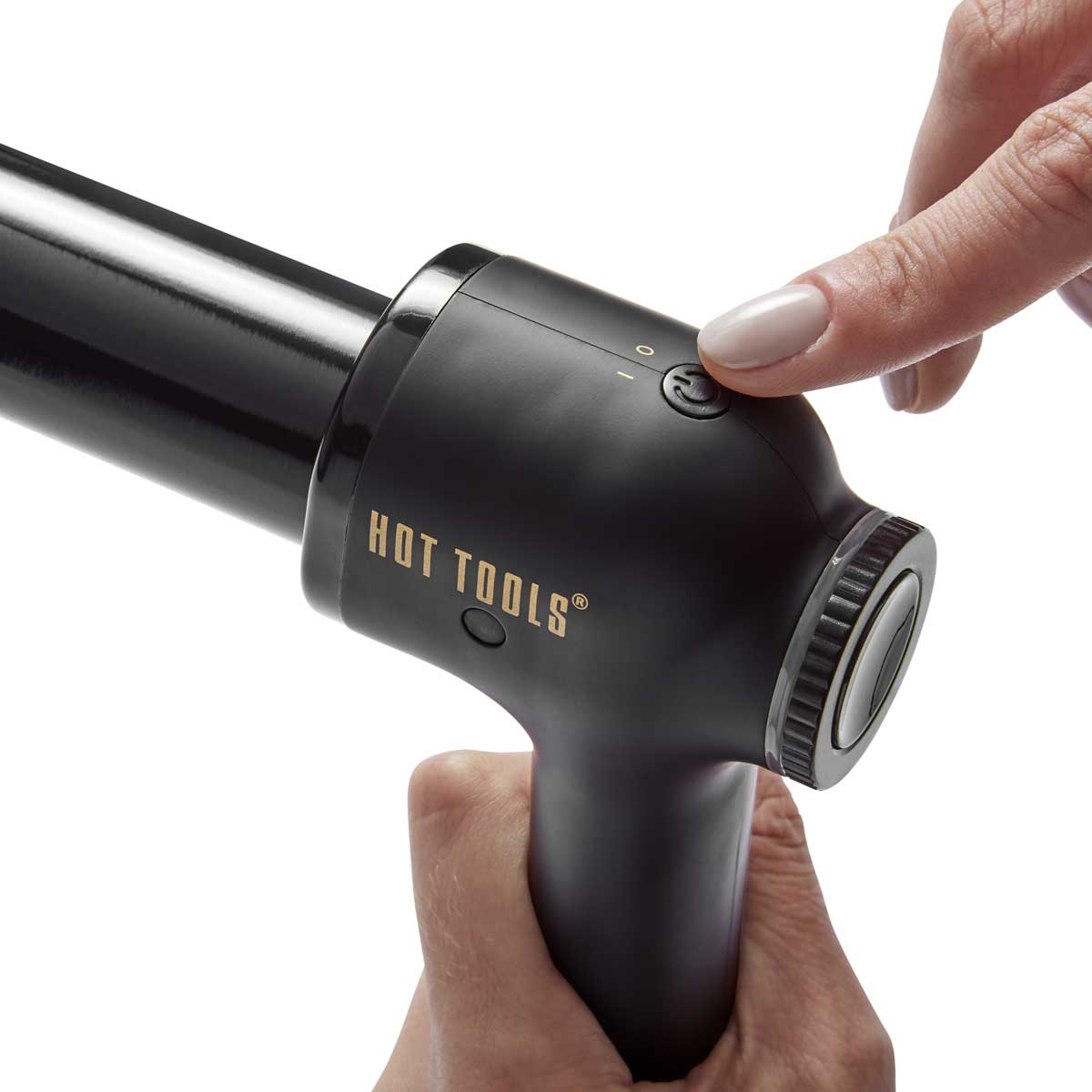 Barre à friser Hot Tools noire et or