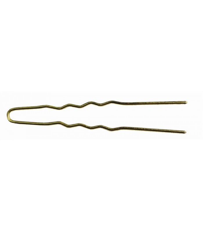 ARI Steekspeld Goud Geribbeld 65 Mm 20St - KOOS • alles voor je haar