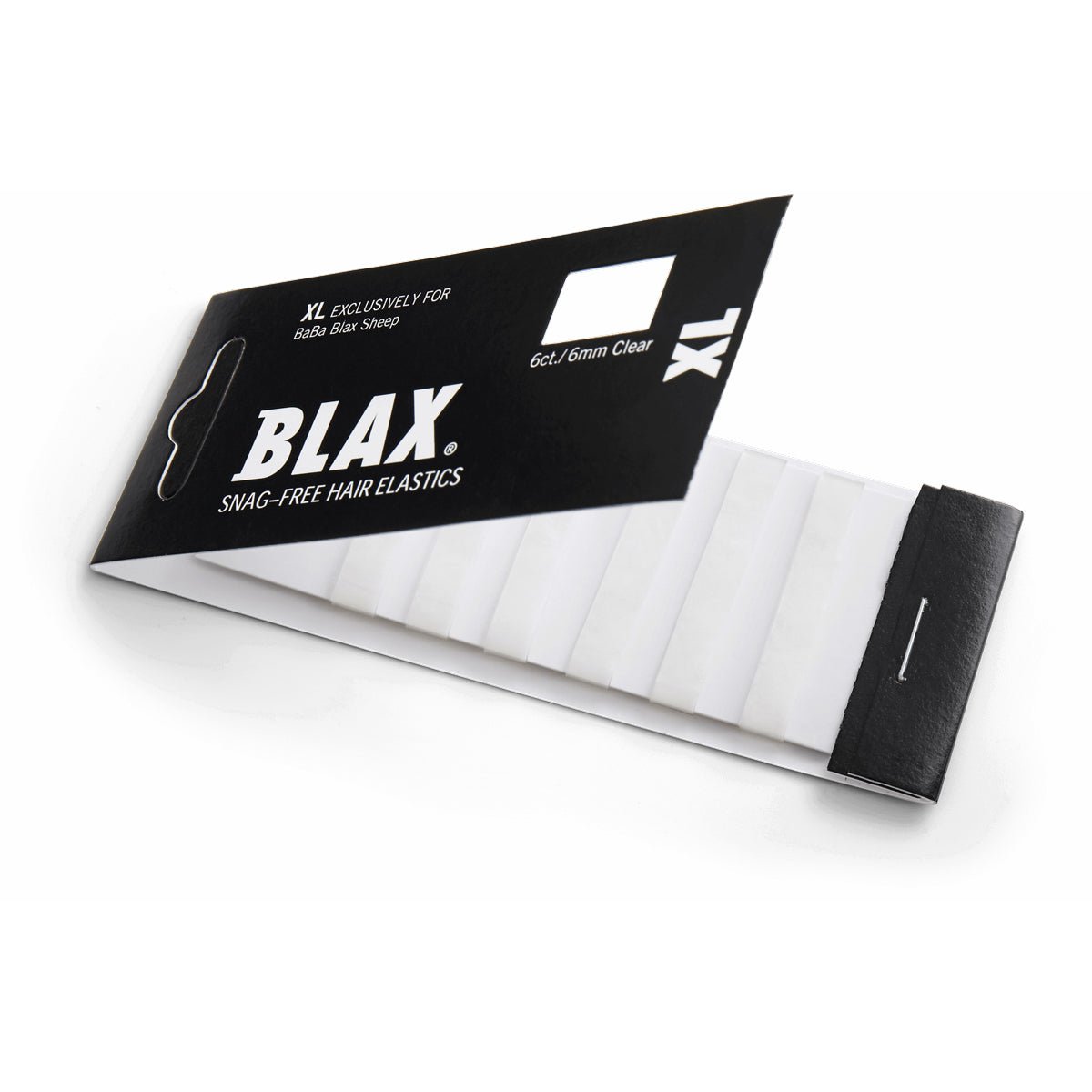 Blax Elastiek 6mm XL Transparant 6st - KOOS • alles voor je haar