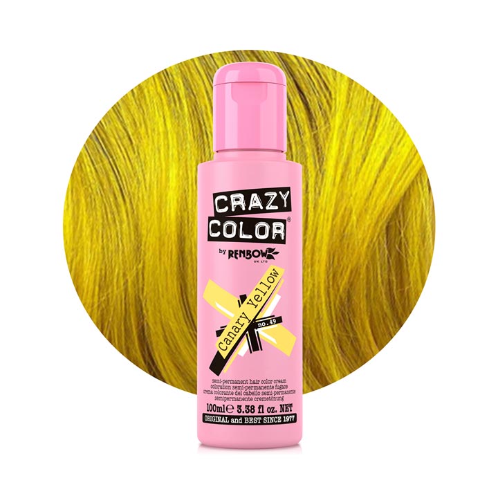 Crazy Color Semi-Permanent Hair Color Cream 100ml - KOOS • alles voor je haar