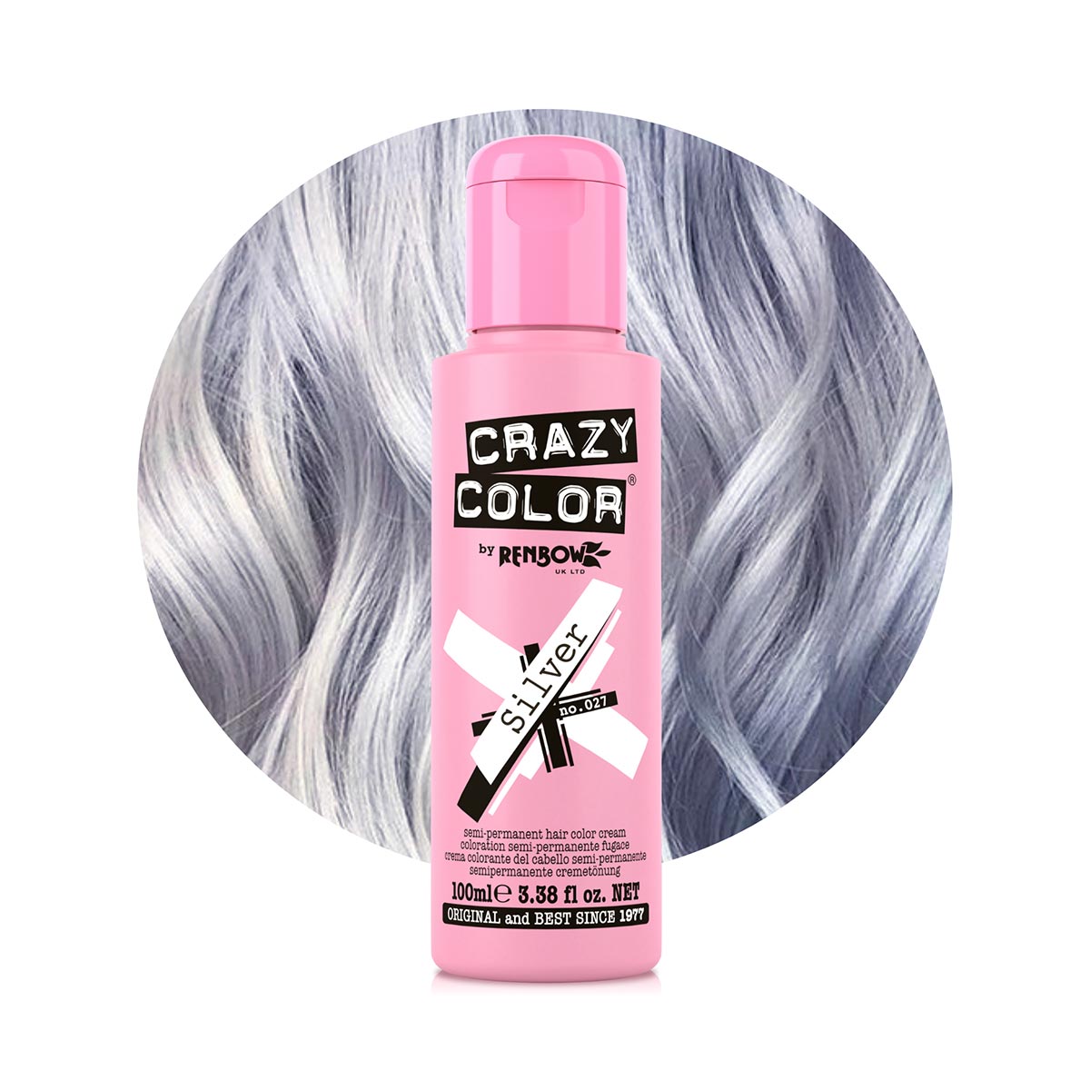 Crazy Color Semi-Permanent Hair Color Cream 100ml - KOOS • alles voor je haar
