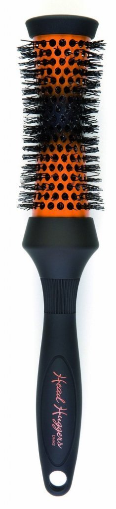 Denman Head Huggers L 43mm Zwart/Orange - KOOS • alles voor je haar