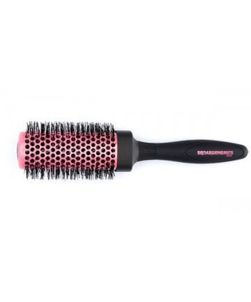 Denman Squargonomics L = 33mm Zwart/Pink - KOOS • alles voor je haar