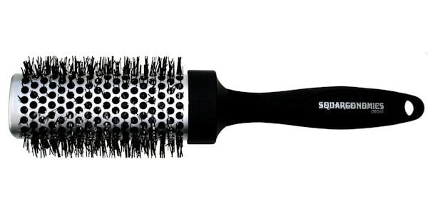 Denman Squargonomics Xl = 43 Mm Zwart/Zilver - KOOS • alles voor je haar