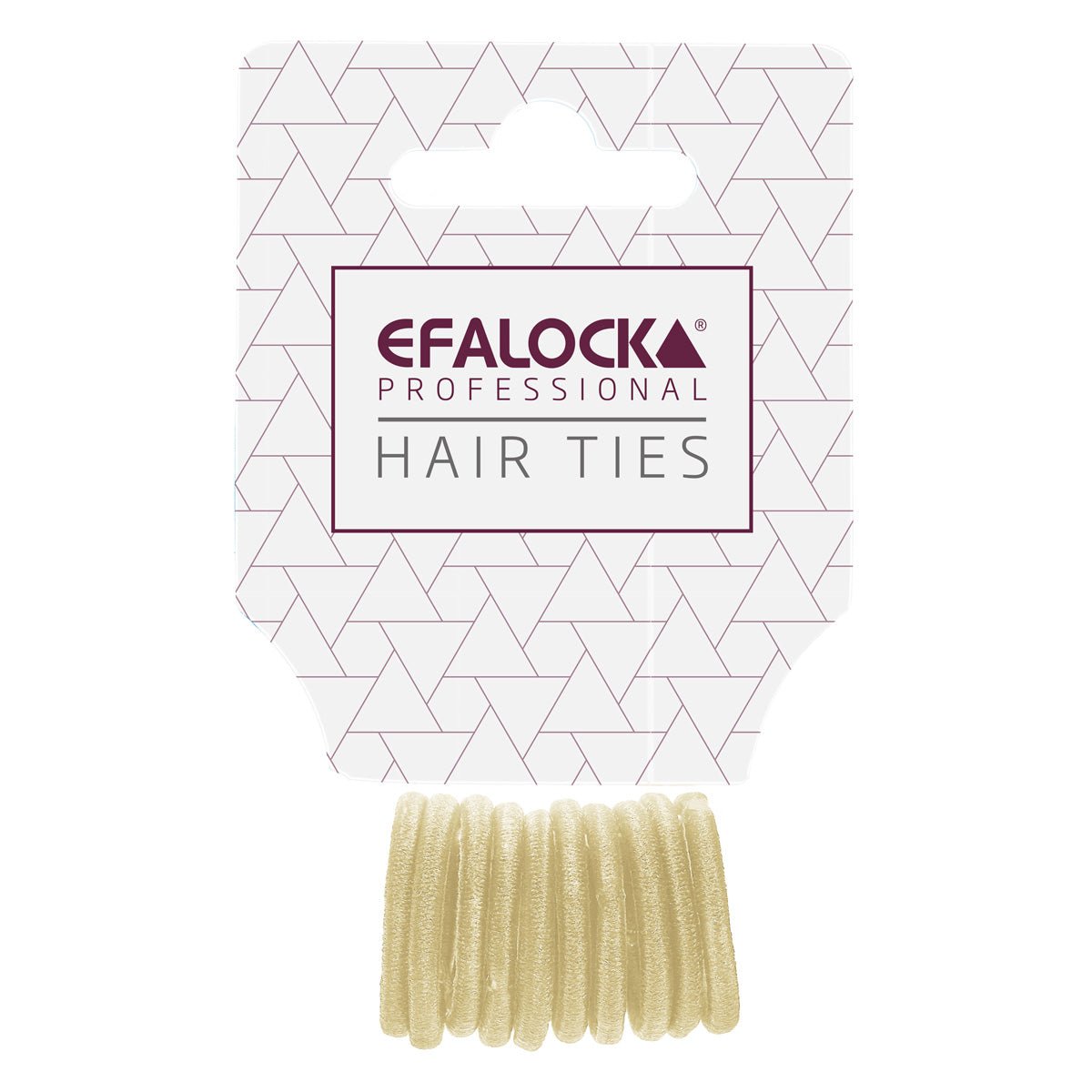 Efalock Hair Ties Elastiekjes Mini 15mm 10st - KOOS • alles voor je haar