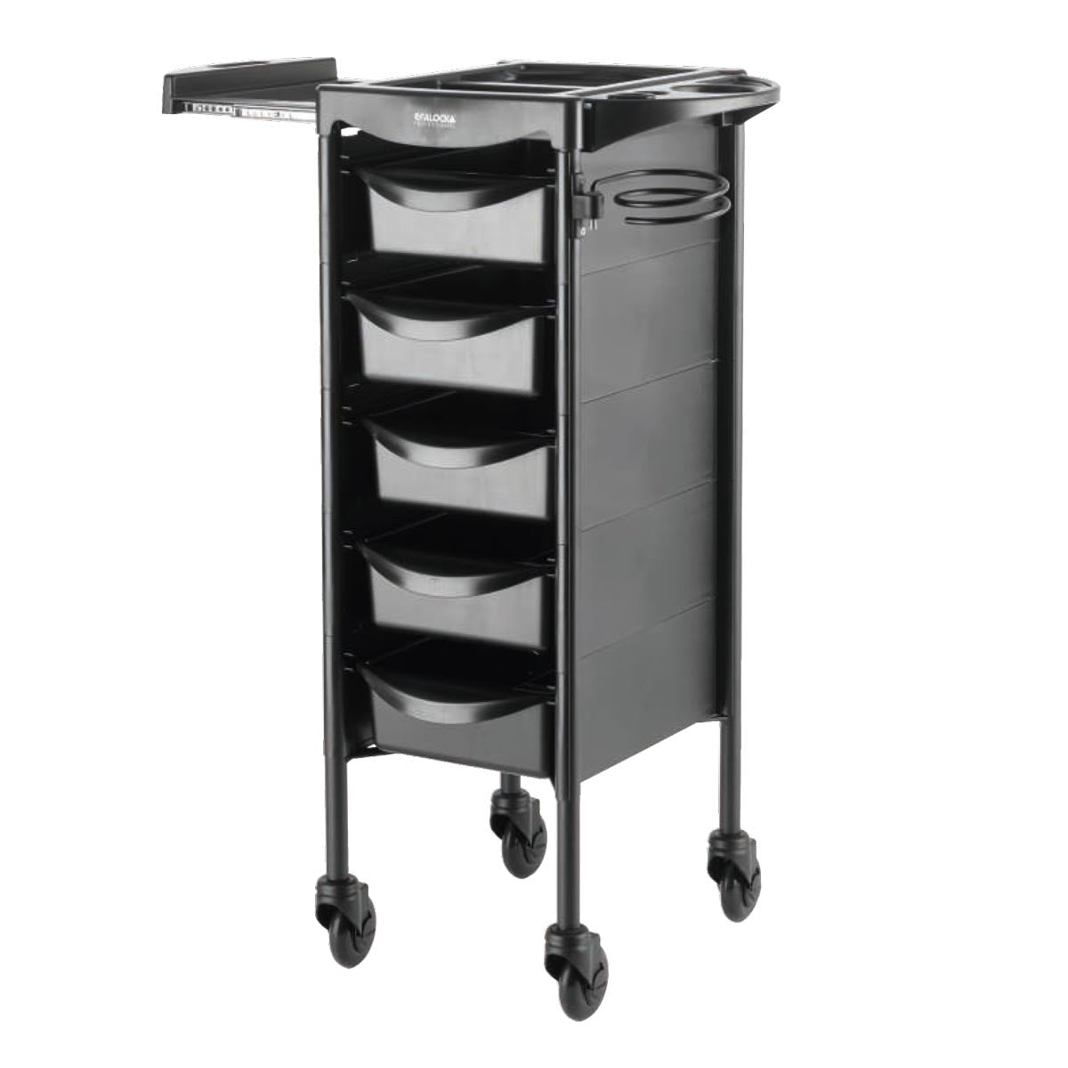 Efalock Werkwagen Piccolo 4002 Zipp Zwart - KOOS • alles voor je haar