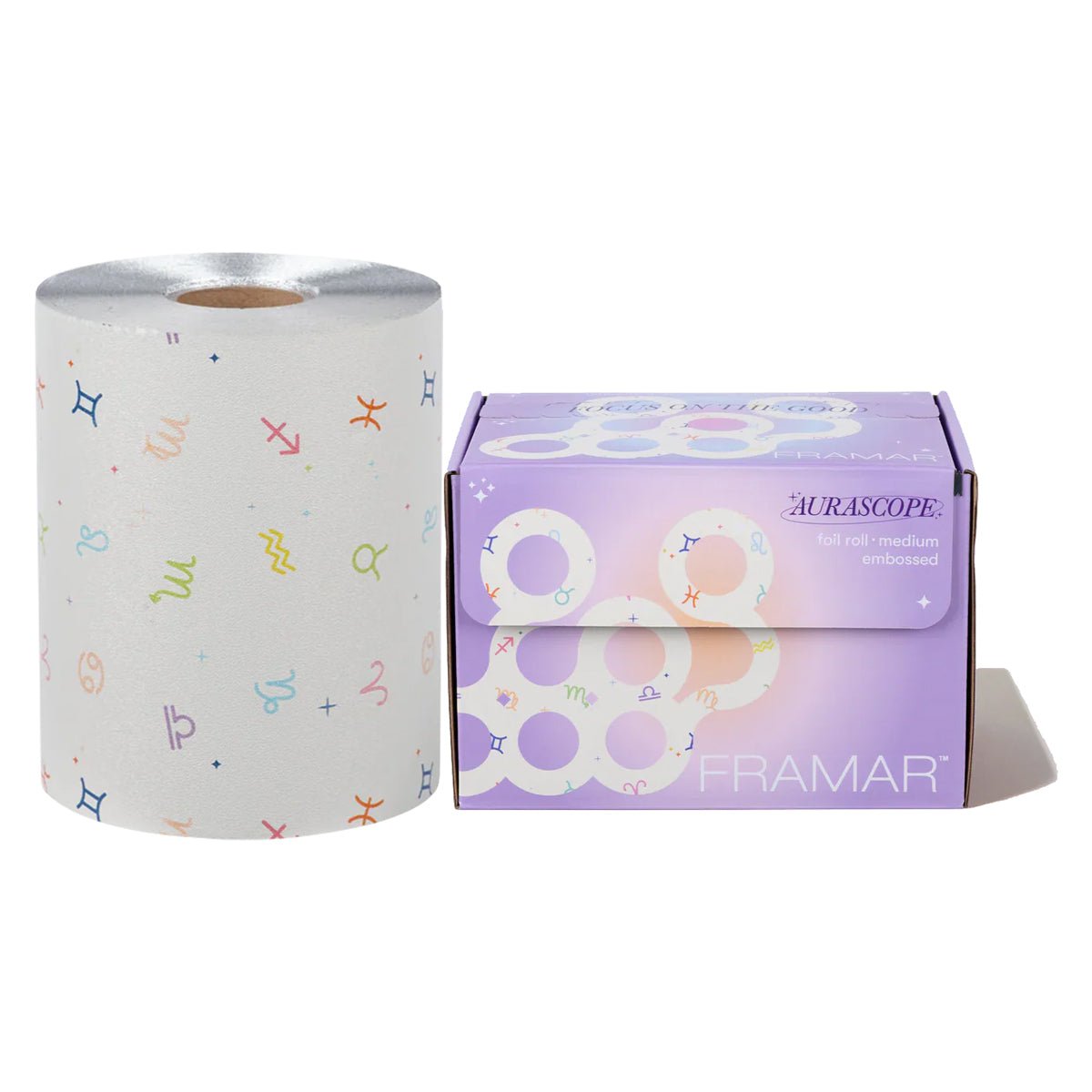 Framar Alufolie Aurascope Medium Embossed 98m - KOOS • alles voor je haar
