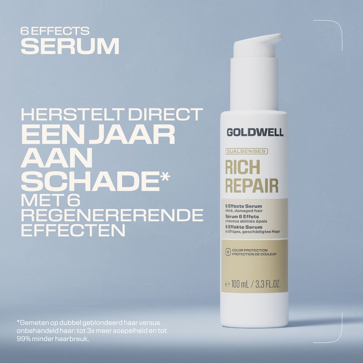 Goldwell Dualsenses Rich Repair 6 Effects Serum 100ml - KOOS • alles voor je haar