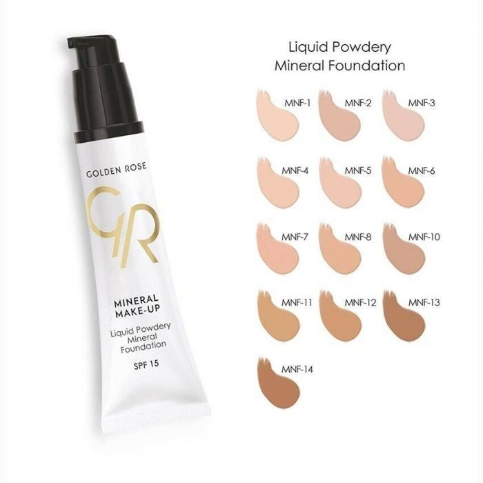 GR Mineral Liquid Foundation - KOOS • alles voor je haar