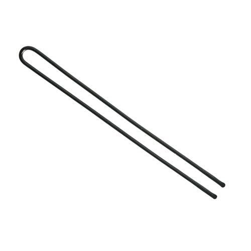 Haardotspelden 65mm Zwart Kaart 50st - KOOS • alles voor je haar