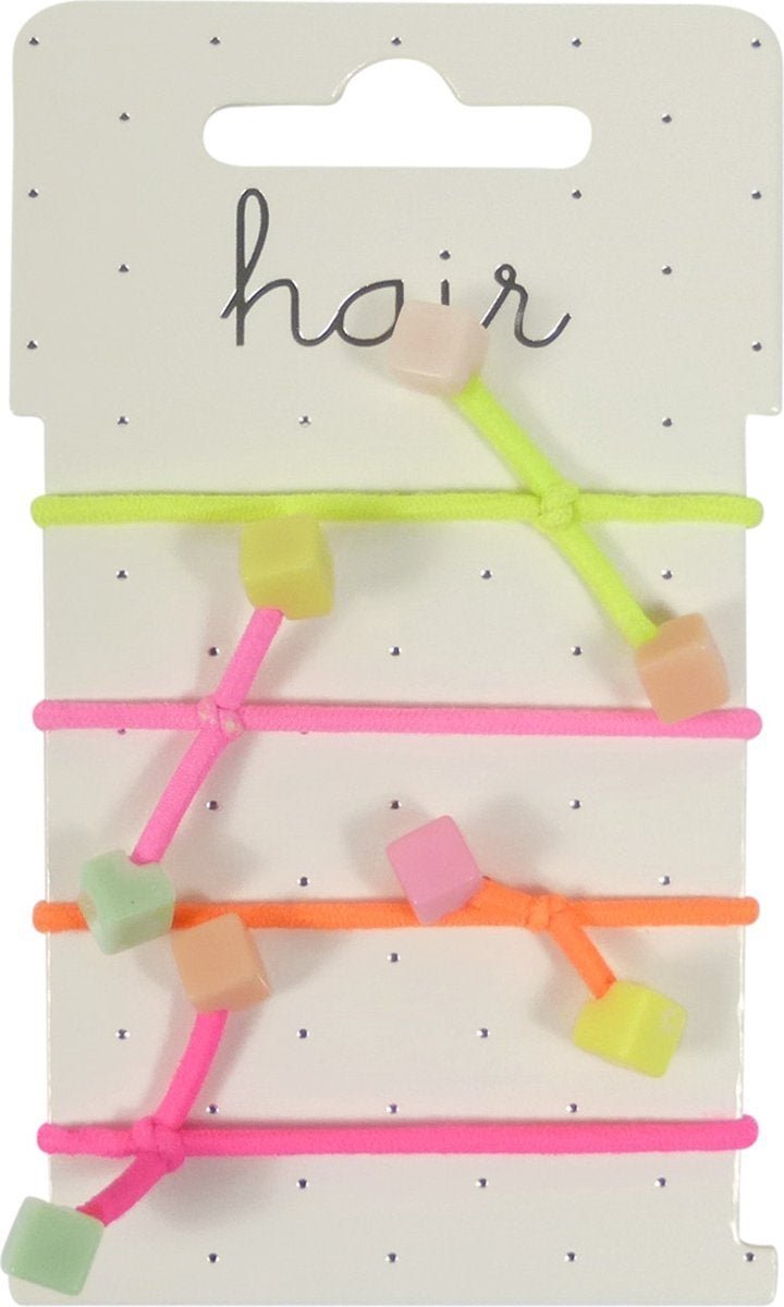 Haarelatiek neon blocks - KOOS • alles voor je haar
