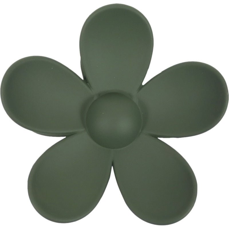 Pince à cheveux fleur 8 cm