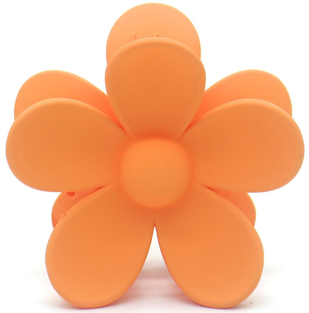Haarklem Flower Oranje - KOOS • alles voor je haar