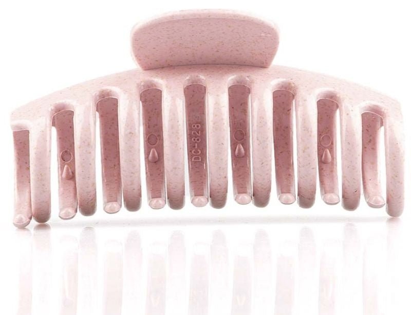 Haarklem ronde tand pink 9cm - KOOS • alles voor je haar