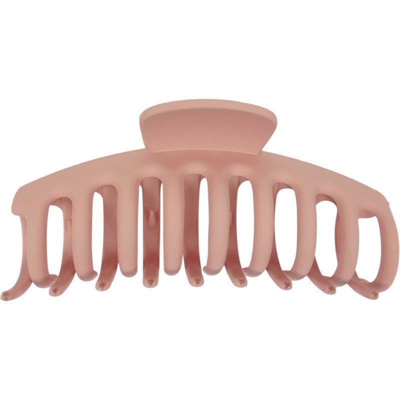Haarspange mit runden Zähnen, matt, 11 cm