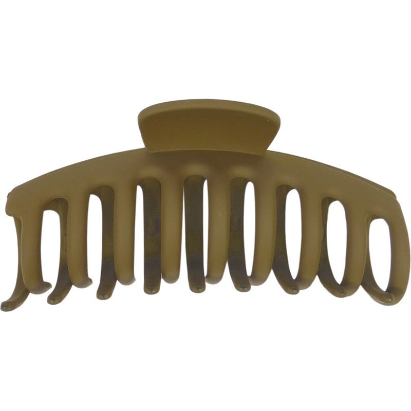 Haarspange mit runden Zähnen, matt, 11 cm