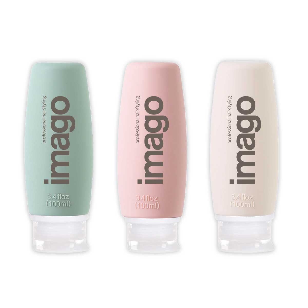 Imago ReFill Siliconen Knijpfles 100ml - KOOS • alles voor je haar