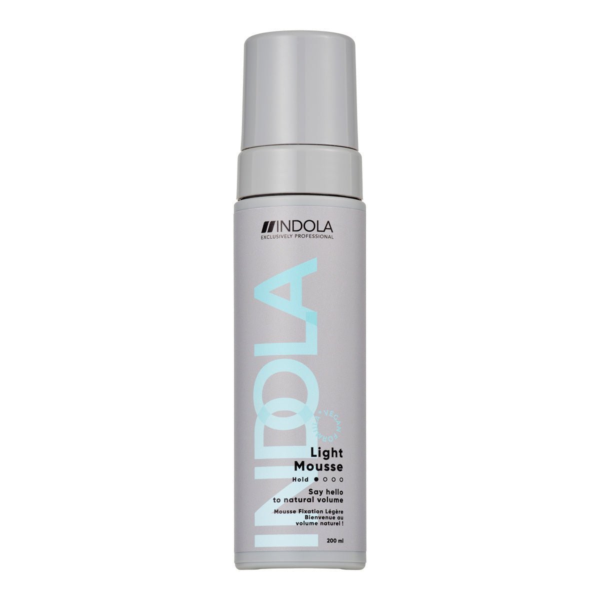 Indola Light Mousse 200ml - KOOS • alles voor je haar