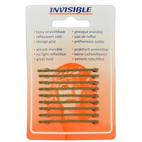 Invisible Haarschuifjes 5cm Kort Blond - KOOS • alles voor je haar