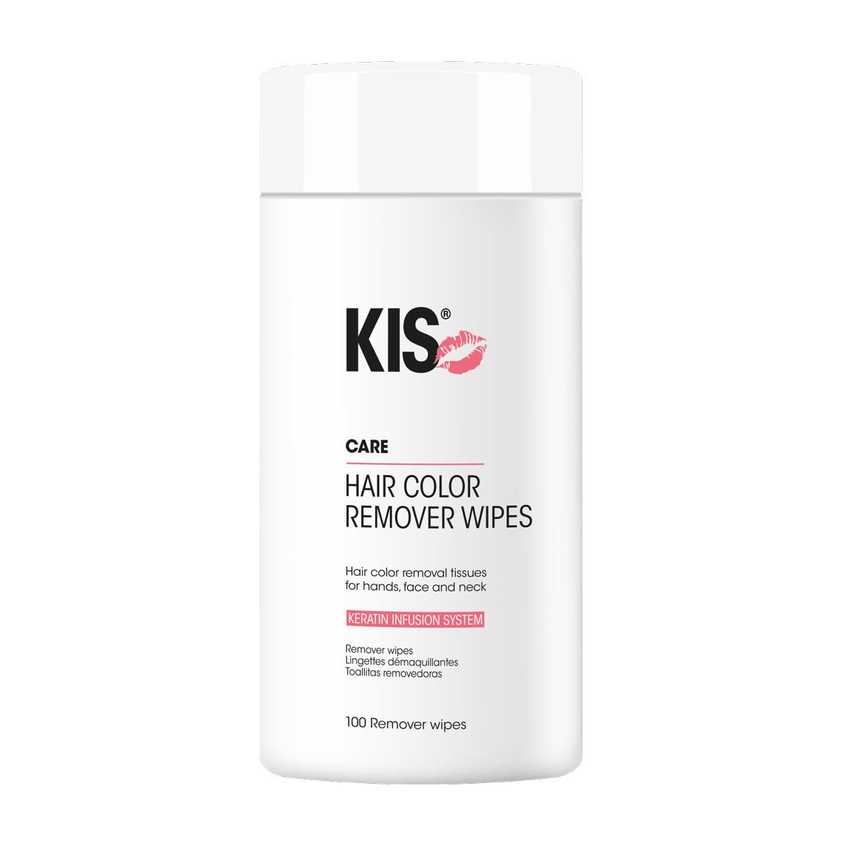 KIS Care Hair Color Remover 100 Wipes - KOOS • alles voor je haar