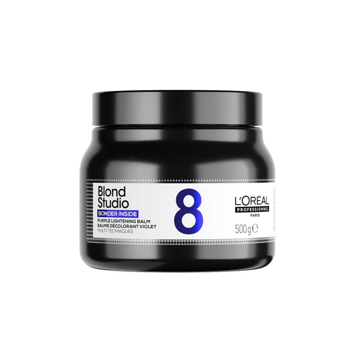 Loreal Blond Studio 8 Bonder Inside Purple Lightening Balm 500g - KOOS • alles voor je haar