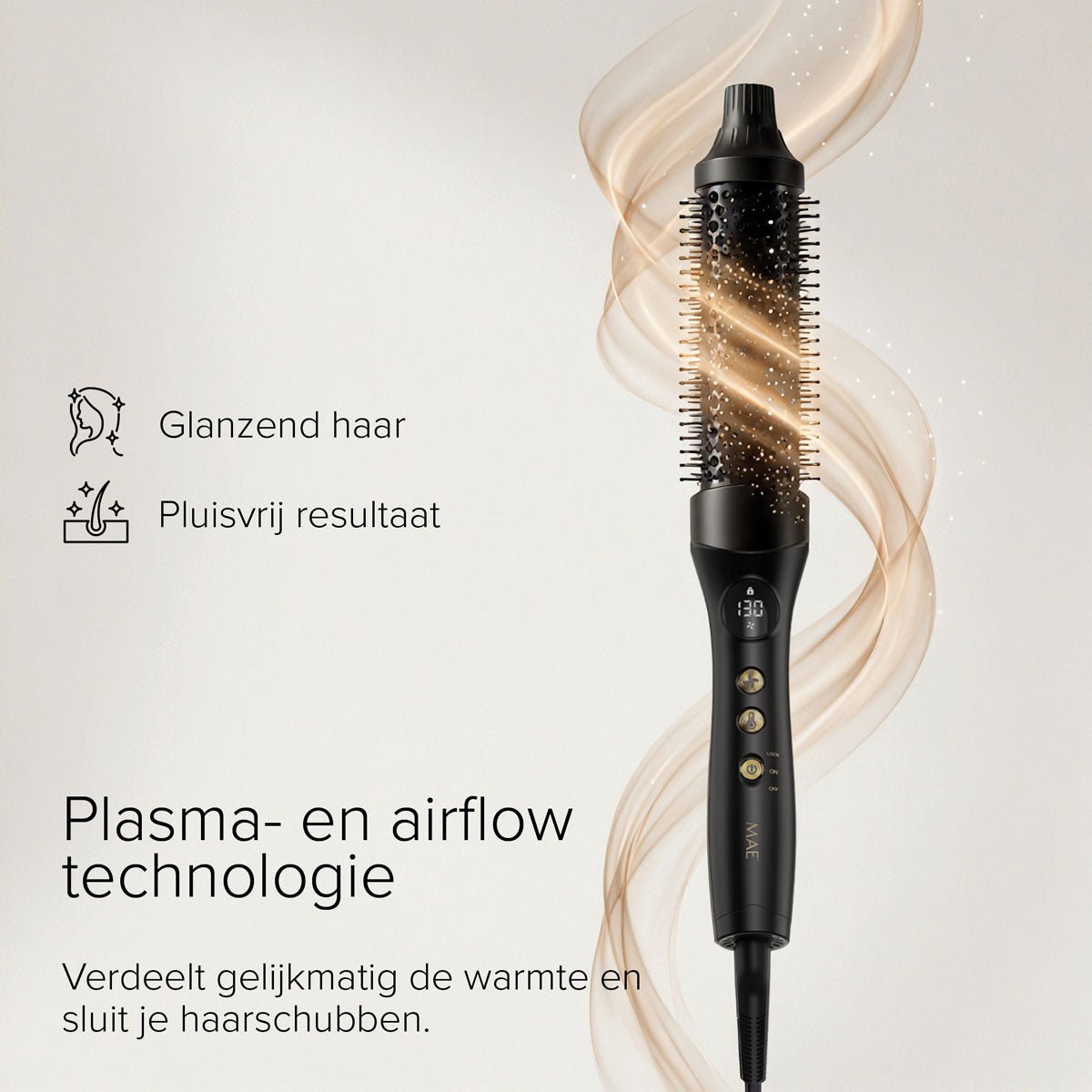 MAE Thermal Brush - KOOS • alles voor je haar