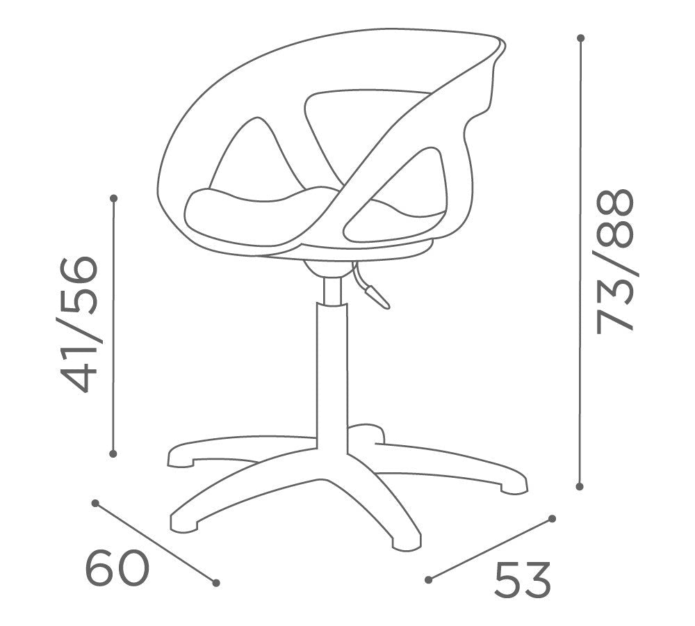 MB Audrey Make-up Chair - KOOS • alles voor je haar