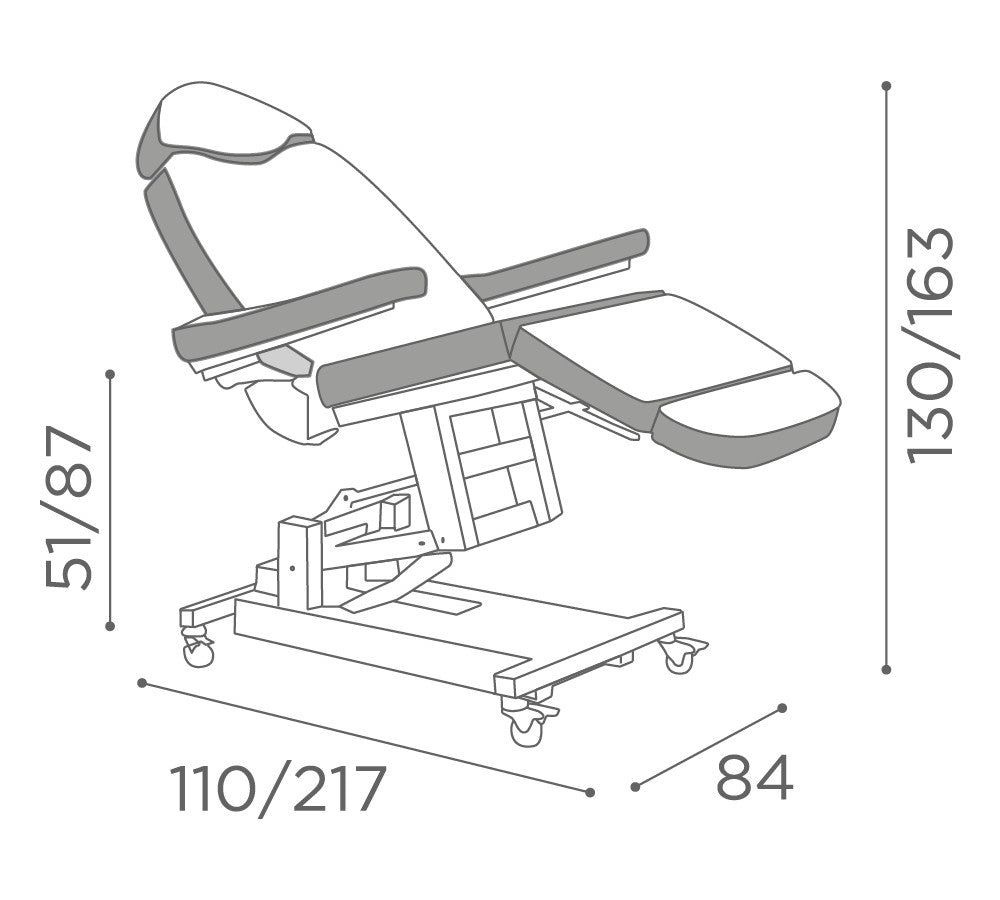 MB Dallas Multifunction Chair - Koosvanderbeek.nl - Medical & Beauty - Beautysalon