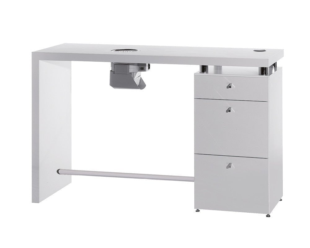 MB Logic White Ash Manicure Table - KOOS • alles voor je haar