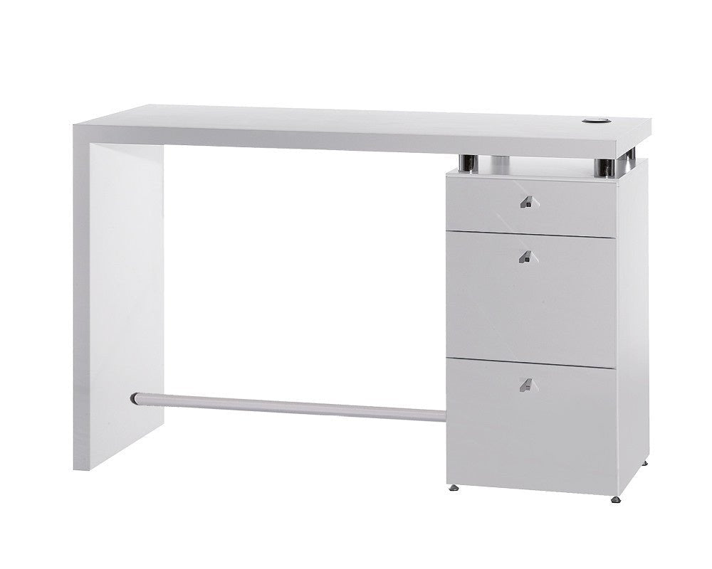 MB Logic White Ash Manicure Table - KOOS • alles voor je haar
