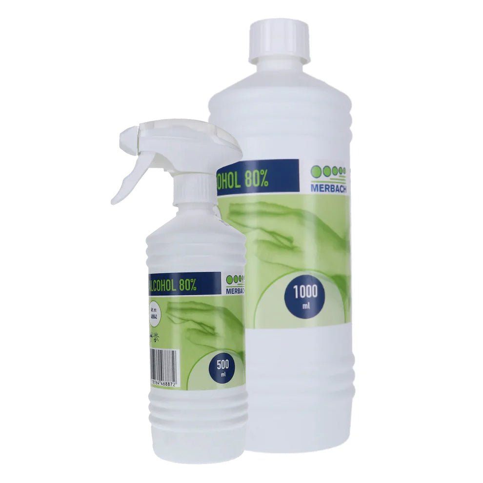 Merbach Alcohol 80% - KOOS • alles voor je haar