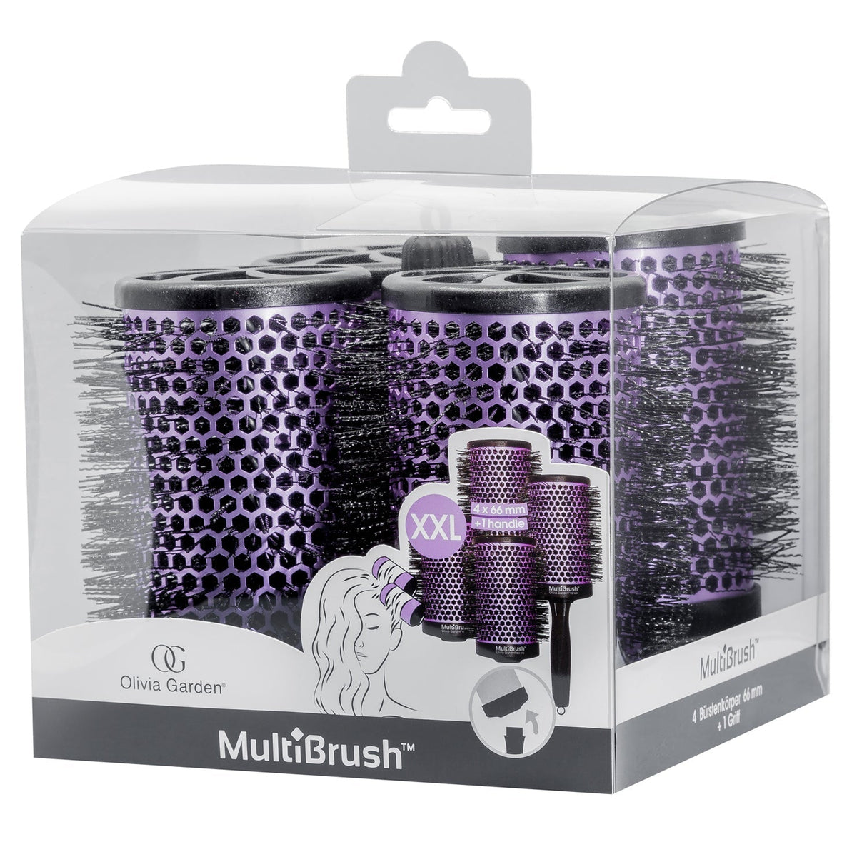 Olivia Garden Multibrush Kit - Koosvanderbeek.nl - Olivia Garden - Haarborstels