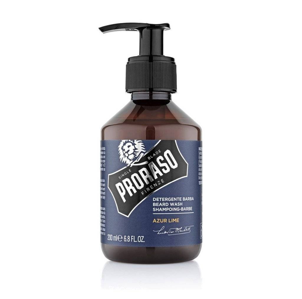 Proraso Beard Wash Azur Lime 200ml - KOOS • alles voor je haar