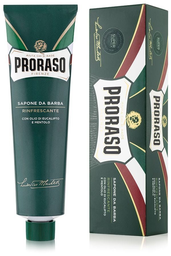 Proraso Groen Scheercreme Tube 150ml - KOOS • alles voor je haar