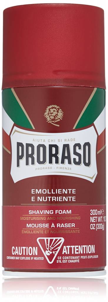 Proraso Rood Scheerschuim 300ml - KOOS • alles voor je haar