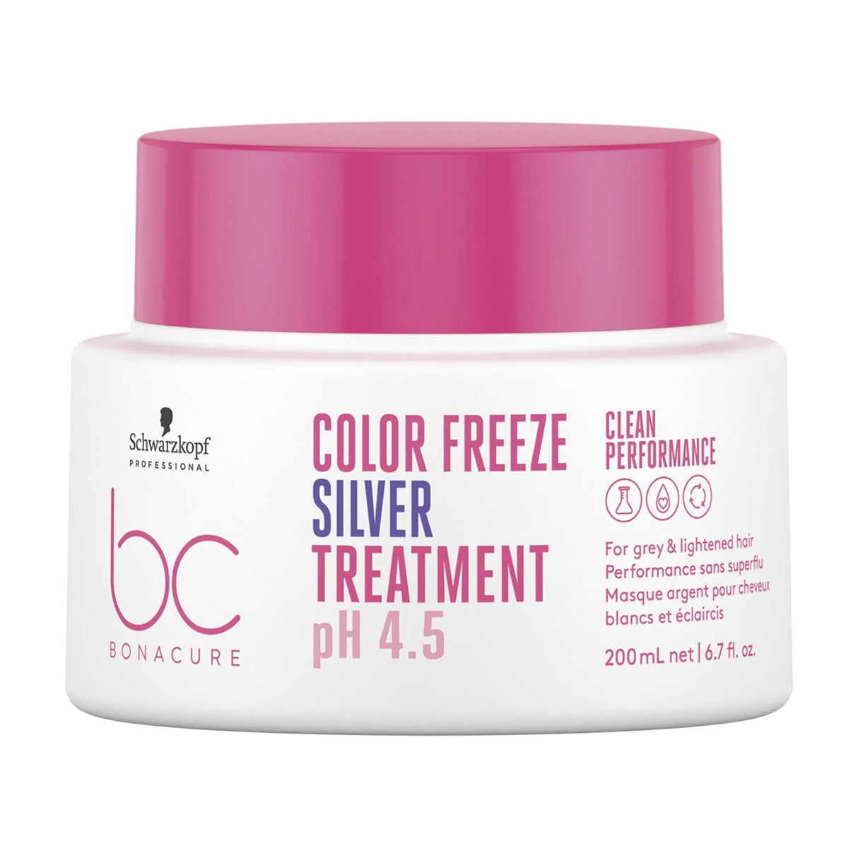 Traitement argenté Schwarzkopf BC CP Color Freeze