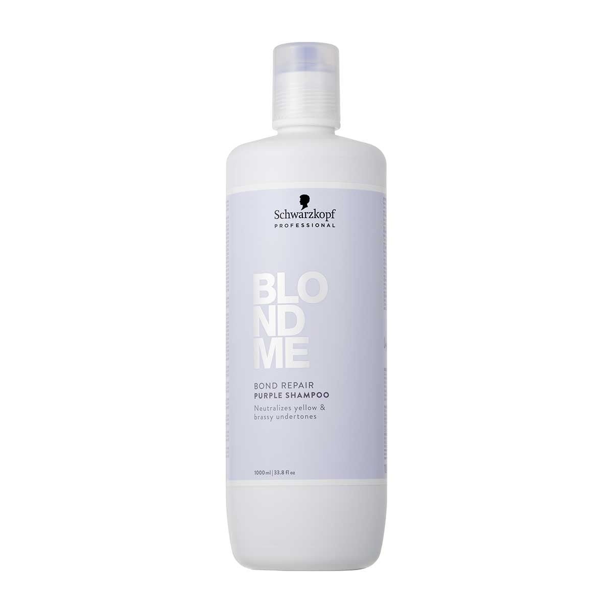 Schwarzkopf BlondMe Bond Repair Lila Shampoo