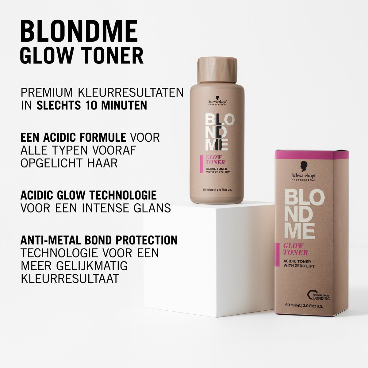 Schwarzkopf BlondMe Glow Toner 60ml - KOOS • alles voor je haar