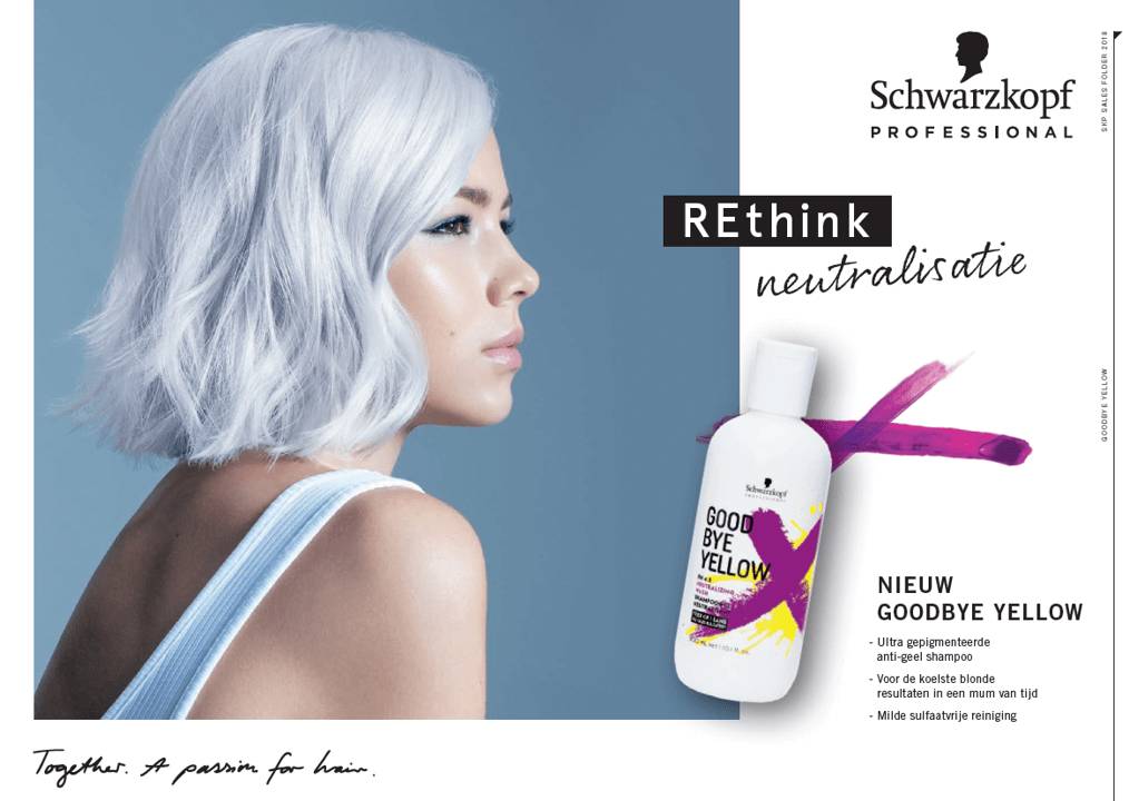 Schwarzkopf Goodbye Yellow Shampoo - KOOS • alles voor je haar