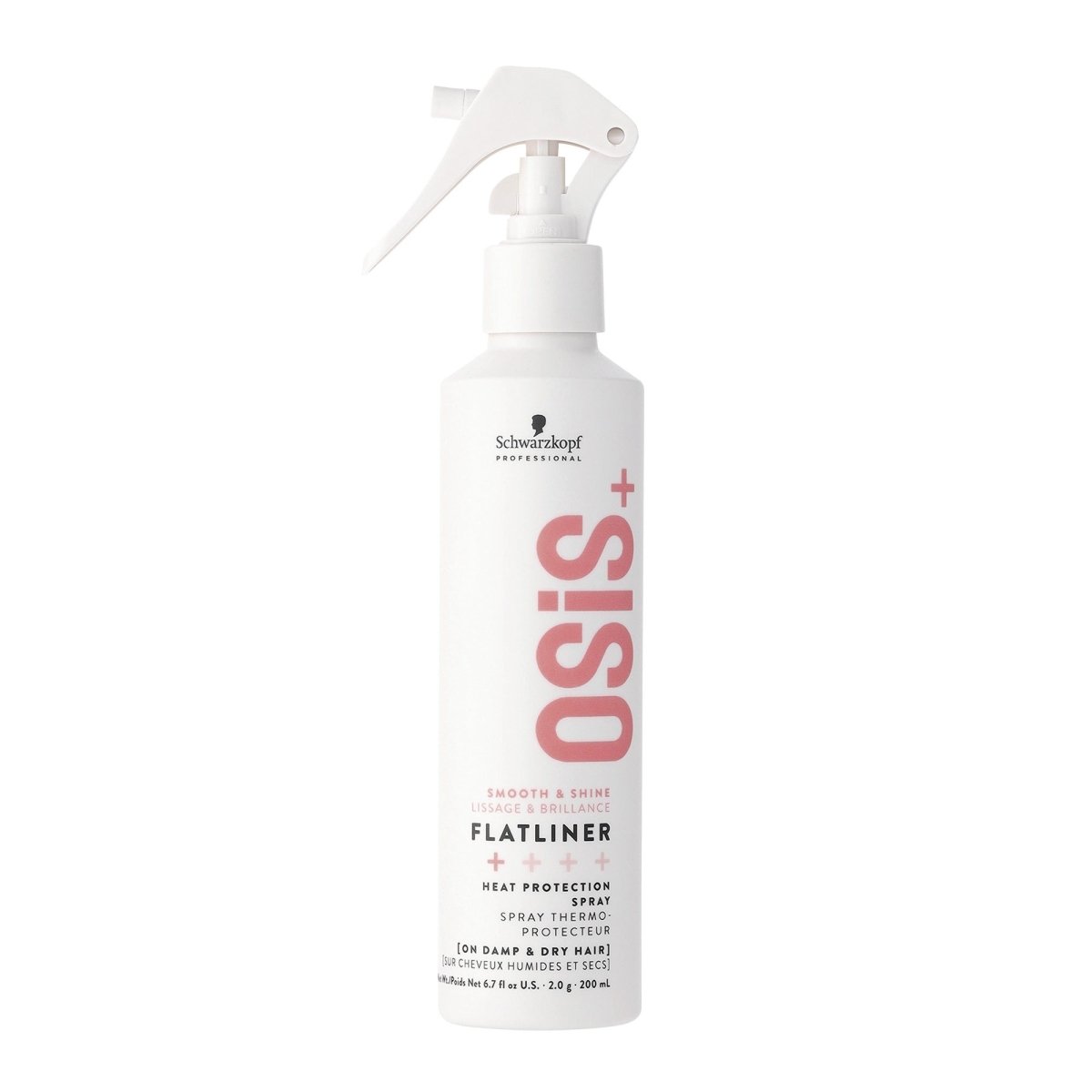 Schwarzkopf Osis+ Flatliner Heat Protection Spray 200ml - KOOS • alles voor je haar