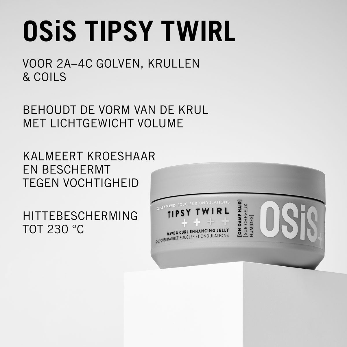 Schwarzkopf Osis+ Tipsy Twirl 300ml - KOOS • alles voor je haar
