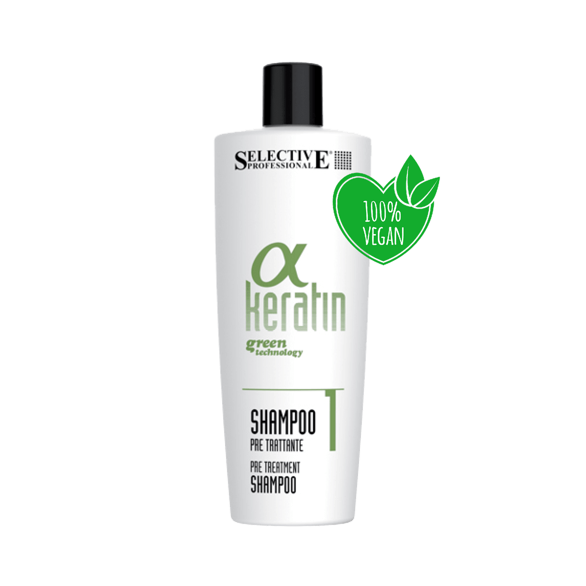 Selective Alpha Keratine Pre Tech Shampoo 500ml - KOOS • alles voor je haar
