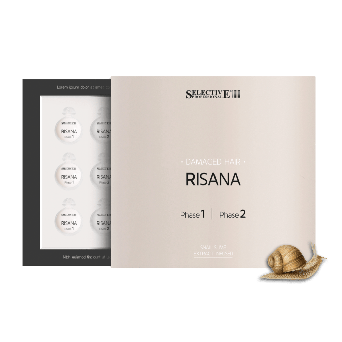 Selective Risana Restructuring Mask 12+12 x15ml - KOOS • alles voor je haar