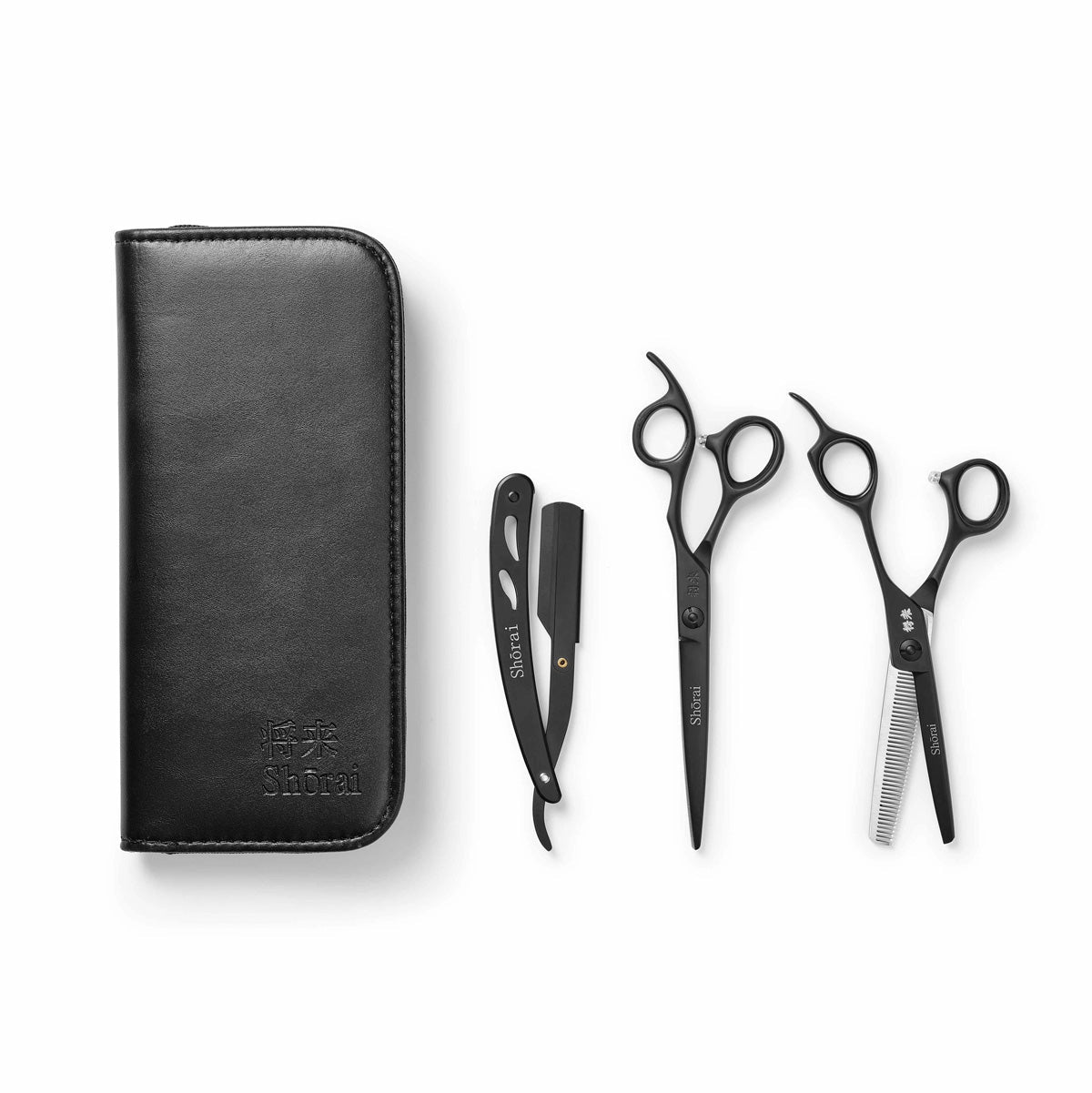 Shorai BC Schaar Set Matt Black - KOOS • alles voor je haar