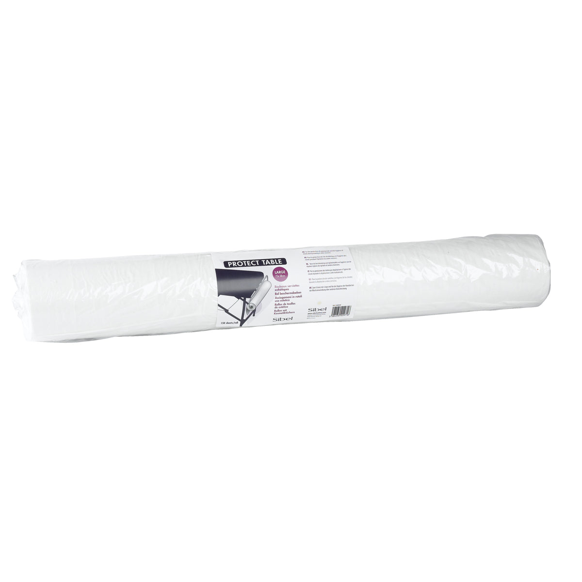 Rouleau de protection de table Sibel Protect 75 x 38 cm, 150 pièces