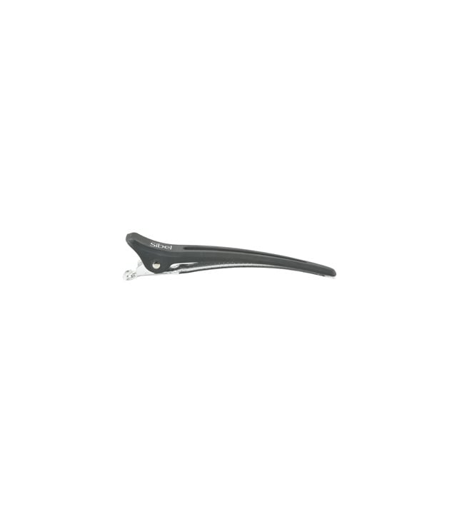 Sibel Clip Carbon Zwart 6St Medium 10cm - KOOS • alles voor je haar